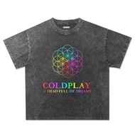 Coldplay T-shirt Oversize VIntage Stonewash Coldplay T-shirt