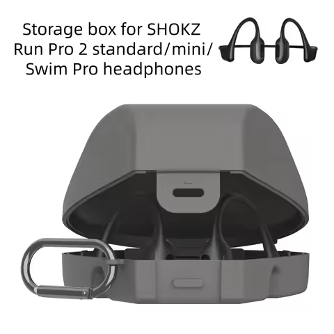 Protective Earphone Case for SHOKZ Run Pro 2 Standard/Mini/Swim Pro, Hard Storage Bag Anti-Pressure 