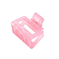 PTT Jepitan Rambut Model Kotak 5Cm Jedai Wanita Bahan Plastik Korean Hair Claw Clip Women Fashion Ge