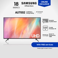 Samsung AU7002 UHD 4K Smart TV, 4 Ticks [Online Exclusive]