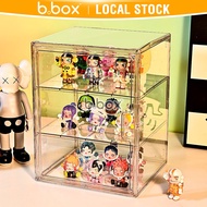 Popmart Display Box Acrylic Figurine Display Case Lego Toy Blind Box Transparent Storage Box