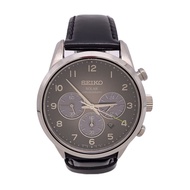 SEIKO Men's Watch Solar Analog BLK V175-0BJ0