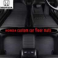 HONDA CRV HRV Fit CIty CIvic Accord ODyssey CRZ  PRIUS PREVIA Car Mat Leather Car Floor Mat Car Mats/ Floor Mats/Car mat