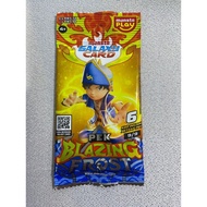 MONSTA Galaxy Card Set - Pek Blazing Frost SR (9/9)- (1 peck 6 cards)