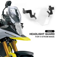 For SUZUKI V-STROM 800DE 800de Headlight Cover Motorcycle Acrylic Headlight Guards V-Strom 800 DE Vs