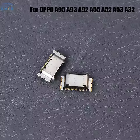 10Pcs For OPPO A52 A72 A32 A93 A55 A35 A95 USB Charging Port Dock Plug Charger Connector Socket Repa