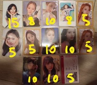 放twice sana tzuyu小卡