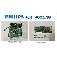 PHILIPS LED TV 43PFT4002S/98 43PFT4002 43PFT4002S 43PFT4002S98 Power Main Board AIO MSD3463-T8C1 T-C