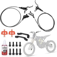 Front Rear Brake Kit for Sur-Ron, PSLER Upgraded Front Rear Brake Kit for Sur Ron Light Bee X Segway