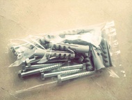 Baut+ Fisher S 10 per 10  / baut 1/4inch x 2inch
