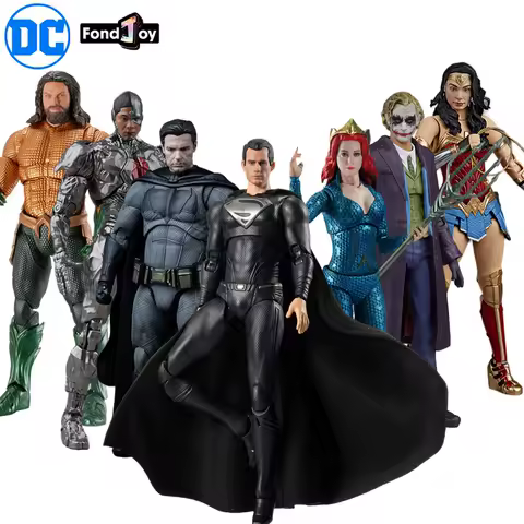 FondJoy Original DC 1/9 Justice League Superman Batman Joker Harley Quinn Wonder Woman Victor Stone 
