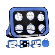 เกมฟุตบอลเด็กพกพา Goal Lightweight Easy Setup Easy Sports Games สำหรับสนามหลังบ้าน Beach Park QS-TH