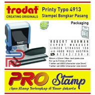 Trodat Typo 4913 Stamp / Dismantle Stamp