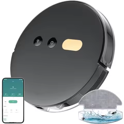2-in-1 Robot Vacuum and Mop Combo - Robot Vacuum Cleaner with Air Aromatherapy 8000Pa Super Suction 