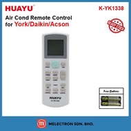 Huayu York/Daikin/Acson Air-cond Remote Control (K-YK1338)