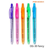 Pencom OG30-Fancy ปากกาหมึกน้ำมันแบบกด