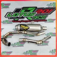 Full stainless NORIFUMI Rocket 4 exhaust MUFFLER PNP MOTOR XR150 XR200 XR 150/200 KLX 150 CRF 150/CR