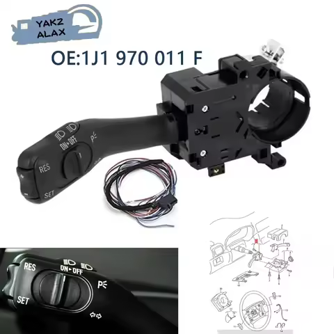 Cruise Control Stalk Switch System Switch for VW Golf 4 Jetta MK4 Passat B5 Beetle Skoda Superb 1J1 
