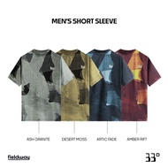 Fieldway Men's Short Sleeve Performance - Running Jersey Baju Jersey Lelaki Baju Sukan Lelaki