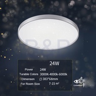 Philips CL514 LED Tunable Ceiling Light Silver Brown Edge 24W/36W Warm - Warm White - Cool Daylight Beauty &amp; the Beast Shop [Send Out in 3 Biz Days After Ordering] CEILING LIGHT 10