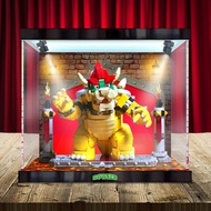 [Display Box] Acrylic Display Box Suitable for Lego 71411 Powerful Cool Overlord Super Mario Series 