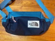 The north face 腰包 斜孭袋 單肩包 藍色 blue bag