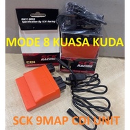 SCK RACING CDI 9 MAP ADJUSTABLE LC135 V1-V7 / LC 135 V1-V7 ( LETUP LETUP )