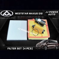 WESTSTAR MAXUS G10 AIR FILTER/CABIN FILTER/FUEL FILTER/OIL FILTER-FILTER SET【4 PCS】