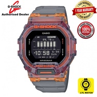 100% Original Casio G-Shock GBD-200SM-1A5 Orange Digital watches Mobile link (Marco Asia Set) 12+6 month warranty