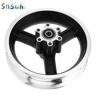 SNSUH Electric Scooter Disc Brake Hub, Lightweight 10 Inch Electric Scooter Front Wheel Hub, Durable