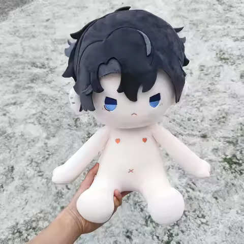 40cm Anime Genshin Impact Plush Toys Furina Wriothesley Plushie Dolls Game Stuffed Pillow Toys Kids 