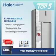 HAIER 2 DOOR FRIDGE REFRIGERATOR HRF-IV498H / HRFIV498H PETI SEJUK 电冰箱【 DELIVERY BY SELLER 】