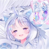 Vtuber Ayatsuno Yuni Cosplay Dakimakura Pillow Case Prop Xmas Gift Only pillowcase
