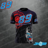 2025 New Motorcycle Race 89 Driver Jorge Martin Fan Men's Summer Sports and Leisure T-shirt