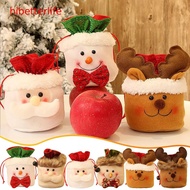 ^hibetterlife^  Bags Candy Cotton Christmas Drawstring Pouch Santa 1Pcs Bag Children Xmas Snowmen Gift Kids Container