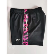 Tight fitting women's V3 sports shorts pink tight quick drying