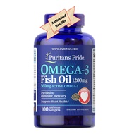 Puritan's Pride Omega-3 Fish Oil 1200 mg (360 mg Active Omega-3) 1200 mg