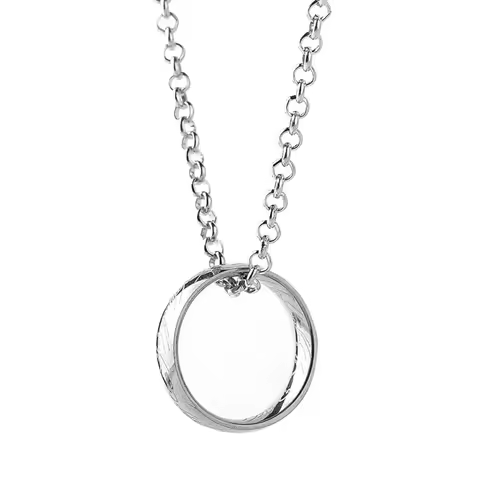 Lord of The Finger Rings Movie with The Same Inside and Outside 3D Engraving Spanish Sanskrit Ring