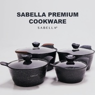Sabella Premium 8 piece Non-Stick Cookware Set