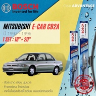 [BOSCH CLEAR] BOSCH Wiper Blades Front Pair 18+20 Hook MITSUBISHI Lancer E Car E-Car CB2A CB4A CB5A 