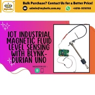 IOT INDUSTRIAL MAGNETIC FLUID LEVEL SENSING/WATER LEVEL WITH BLYNK DURIAN UNO