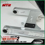 ◰ ♧ ✶ MTR Non Slotted Adjustable Plus 2 Swing Arm ( Wave Xrm Smash Dash RS125 TMX )