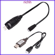 Richh 2000mA 1000mA 500mA XH-3P 2S Lipo Li-ion 7 4v Charger Universal USB Charger