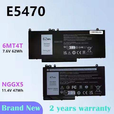 NGGX5 Battery For Dell Latitude E5470 E5570 for Precision 3510 JY8D6 RDRH9 E5570 M3510 6MT4T 7V69Y T