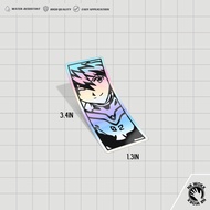 Asuka Langley Evangelion Anime Holographic Vinyl Sticker NR Worx
