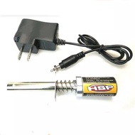 HSP 80231 1800mAh 3600mAH 1.2V Glow Plug Igniter +Charger Suitable for RC car 1/8 1/10 HSP 80101 Rec