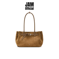 JAM | MUVA - Toffee - กระเป๋าสะพายข้าง หนังกลับวัว ทรงตะกร้า