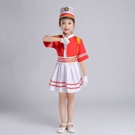 New Elementary School Students Drum Number Team Clothing Kindergarten Flag Raising Clothing Drum Num