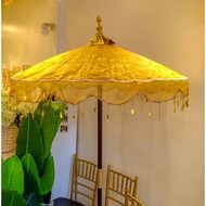 Payung Transparent 1 Layer – Gold