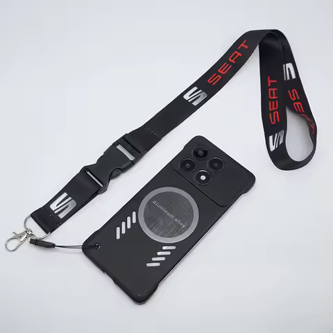Fashion Neck Strap Lanyard Key Cell Phone Work ID Card Hanging Rope Nylon For Seat Leon Mk3 Mk2 Mk1 